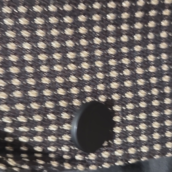 Calvin Klein tan brown fully lined, button down, front pockets, blazer jacke 6 - Picture 3 of 7